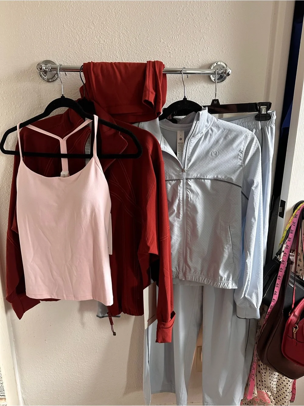 lululemon athletica Light Pink Y Tank